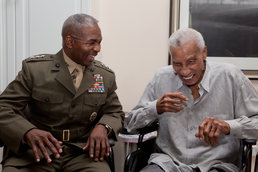 Retired Marine Corps Lt. Gen. Frank Peterson Recognition Ceremony