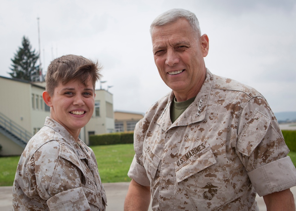 ACMC CENTCOM Visit, Stuttgart, Germany