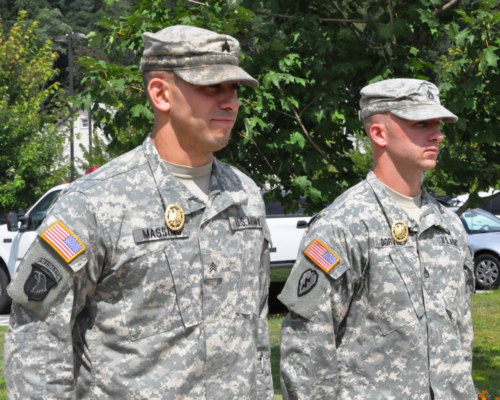 New York Army National Guard Soldiers earn German Military Badge