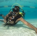 US Navy divers practice emergency dive procedures with Guatemalan divers as part of Southern Partnership Station '14