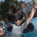 US Navy divers practice emergency dive procedures with Guatemalan divers as part of Southern Partnership Station '14