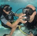 US Navy divers practice emergency dive procedures with Guatemalan divers as part of Southern Partnership Station '14