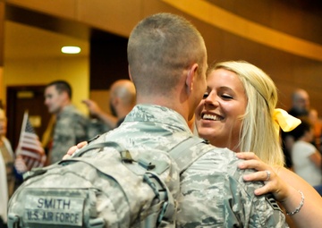 Security forces come home