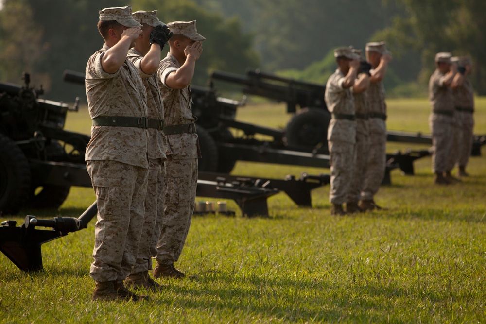 2nd Marine Division Change of Command Ceremony