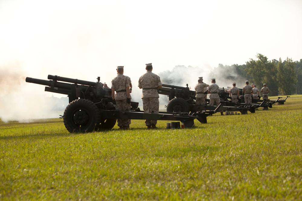 2nd Marine Division Change of Command Ceremony