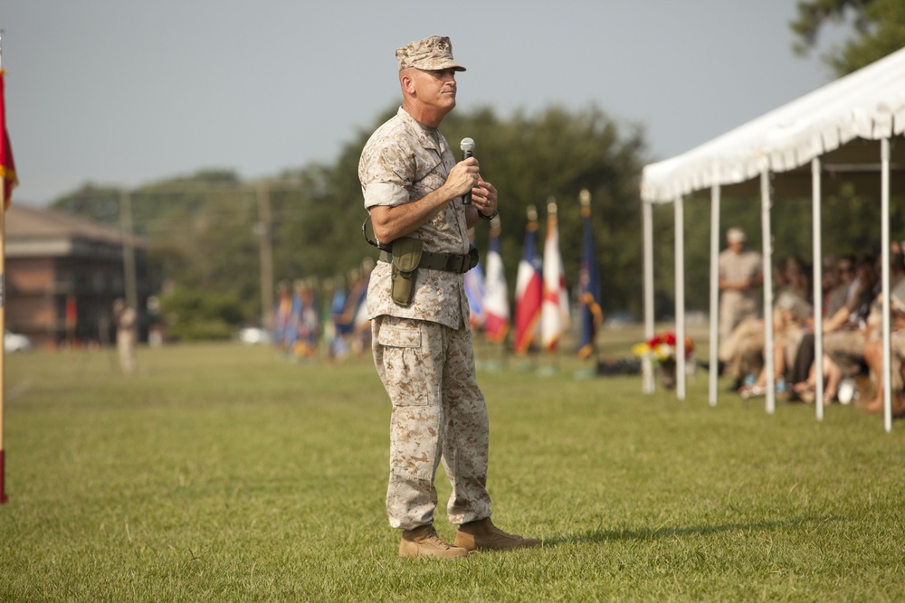 2nd Marine Division Change of Command Ceremony