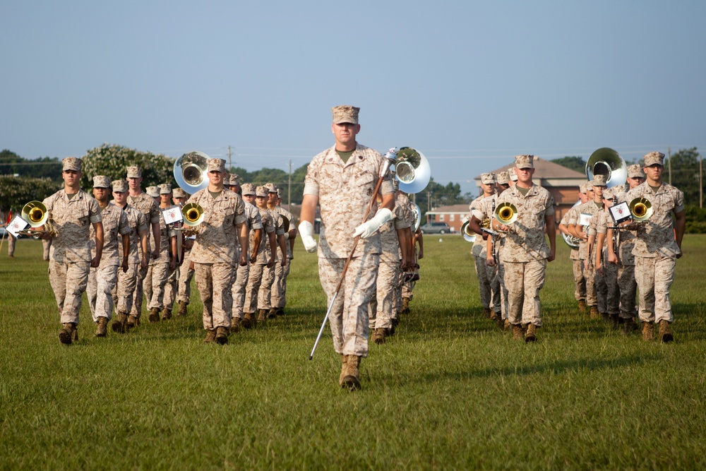 2nd Marine Division Change of Command Ceremony