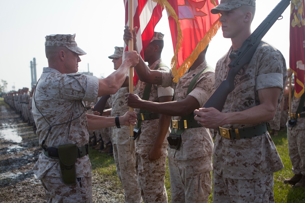 2nd Marine Division Change of Command Ceremony