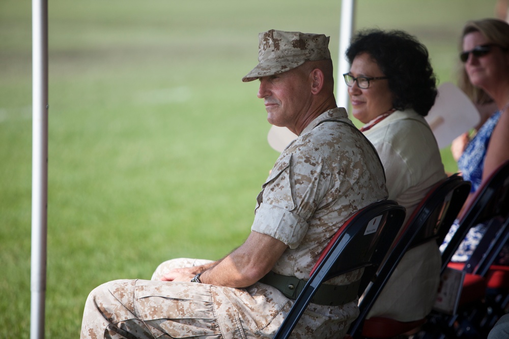 2nd Marine Division Change of Command Ceremony