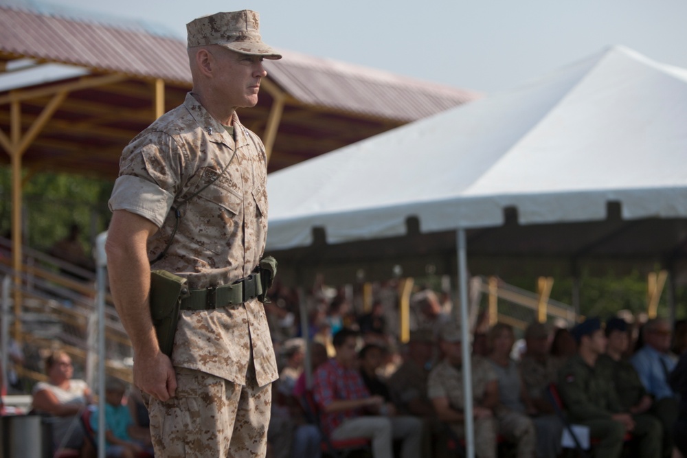 2nd Marine Division Change of Command Ceremony