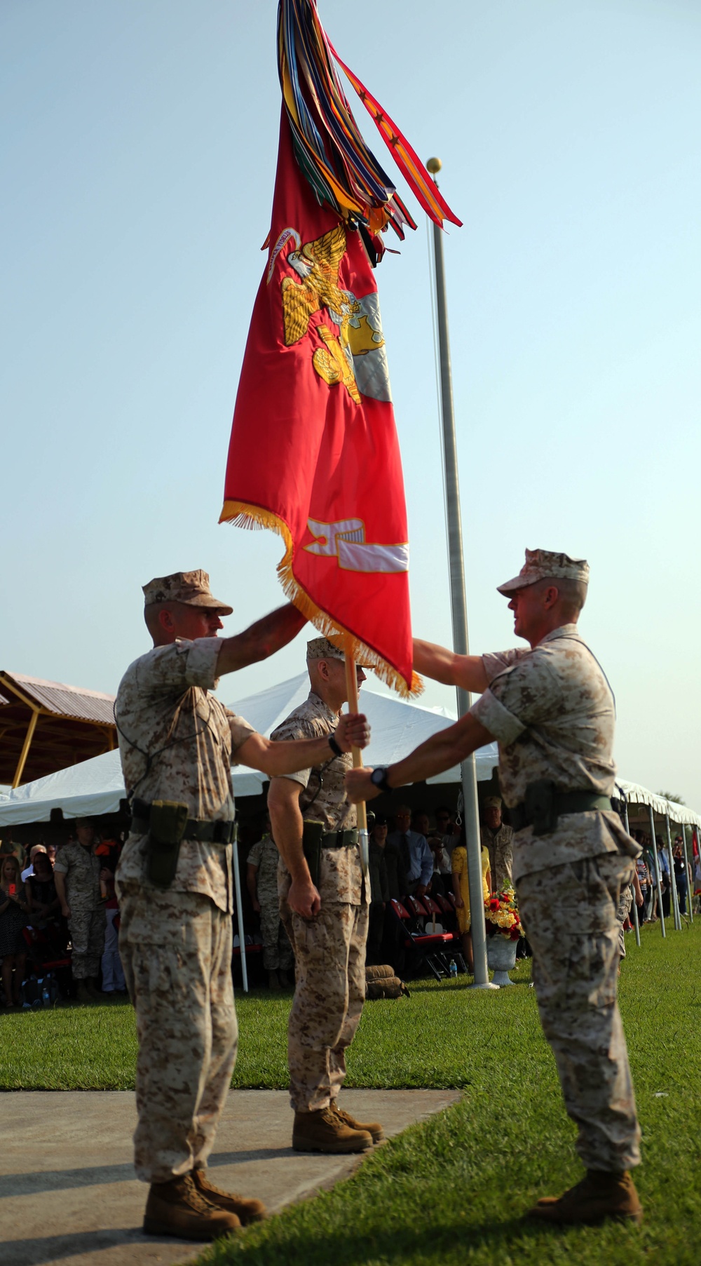 2nd MarDiv Marines, sailors welcome new commanding general