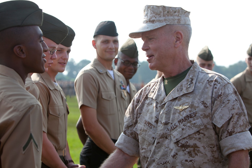 2nd Marine Division Change of Command Ceremony