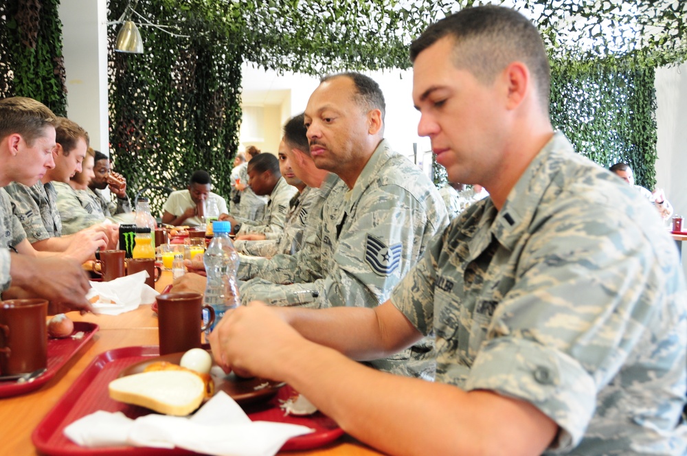 113th breakfast at Adazi Military Base