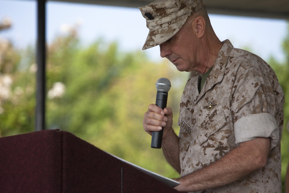 2nd Marine Division Change of Command Ceremony