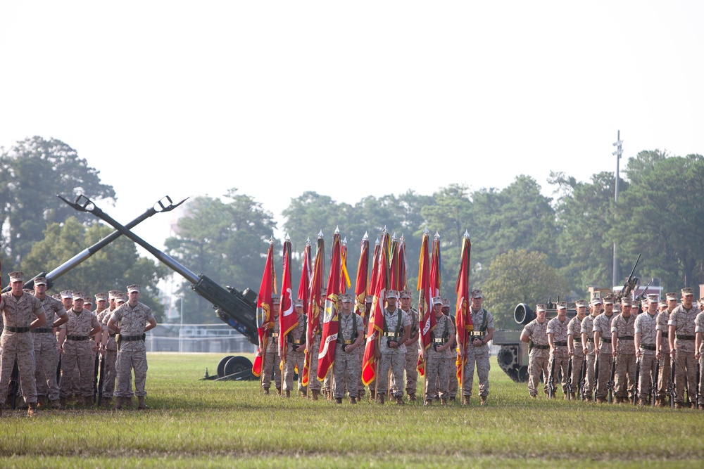 2nd Marine Division Change of Command Ceremony