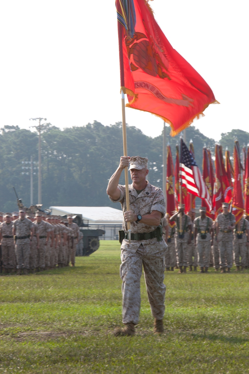 2nd Marine Division Change of Command Ceremony