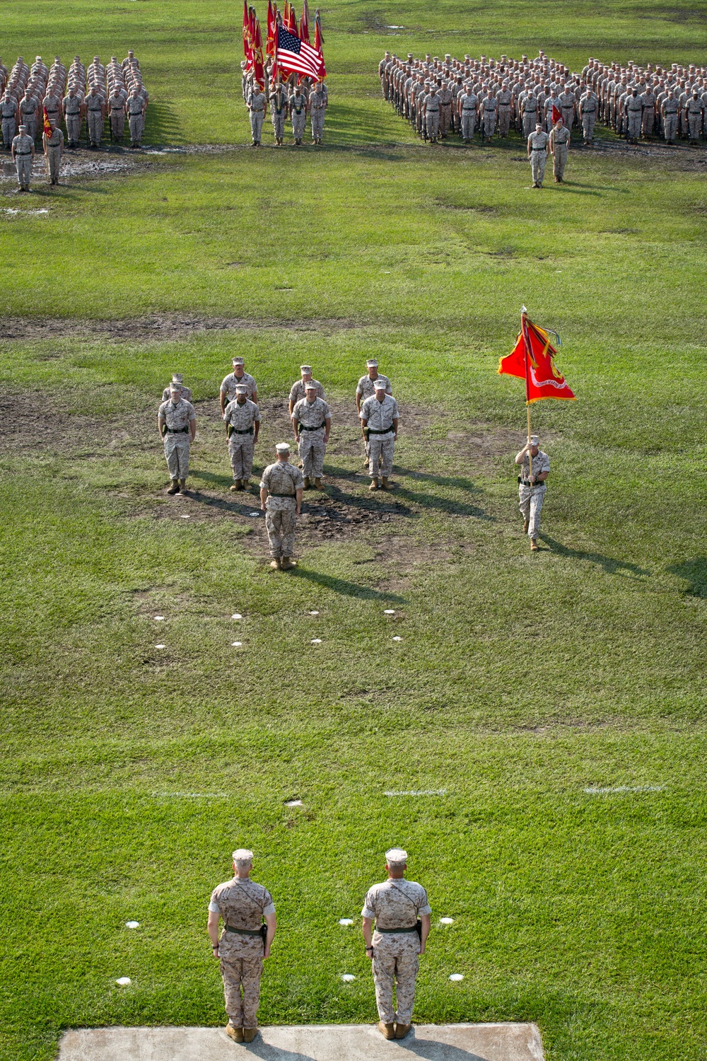 2nd Marine Division Change of Command Ceremony