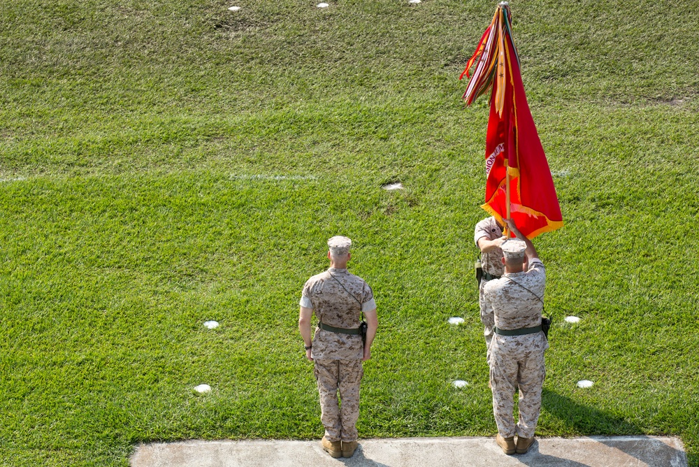 2nd Marine Division Change of Command Ceremony