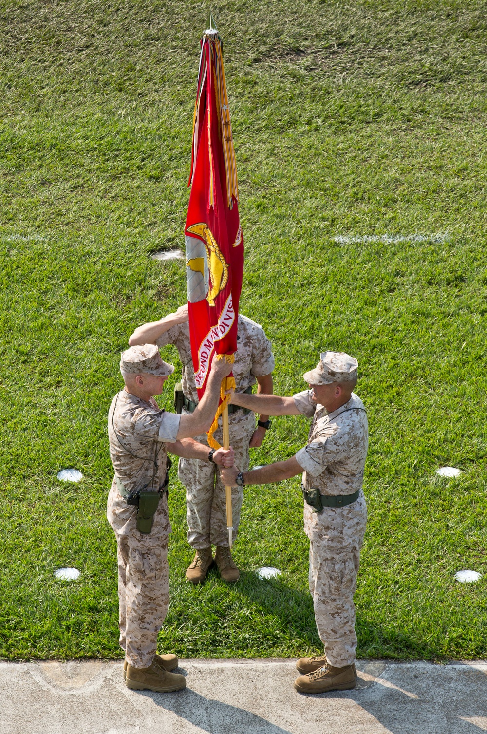 2nd Marine Division Change of Command Ceremony