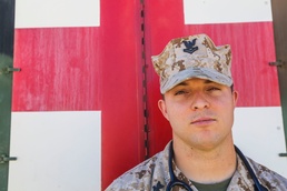 Corpsman supports troops at LSE-14