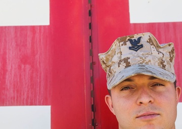 Corpsman supports troops at LSE-14