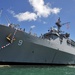 USS Denver's arrival at Pearl Harbor