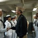 CNO, MCPON visit USS John C. Stennis