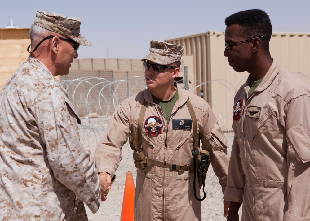 Marine Corps Assistant Commandant Visits Camp Leatherneck