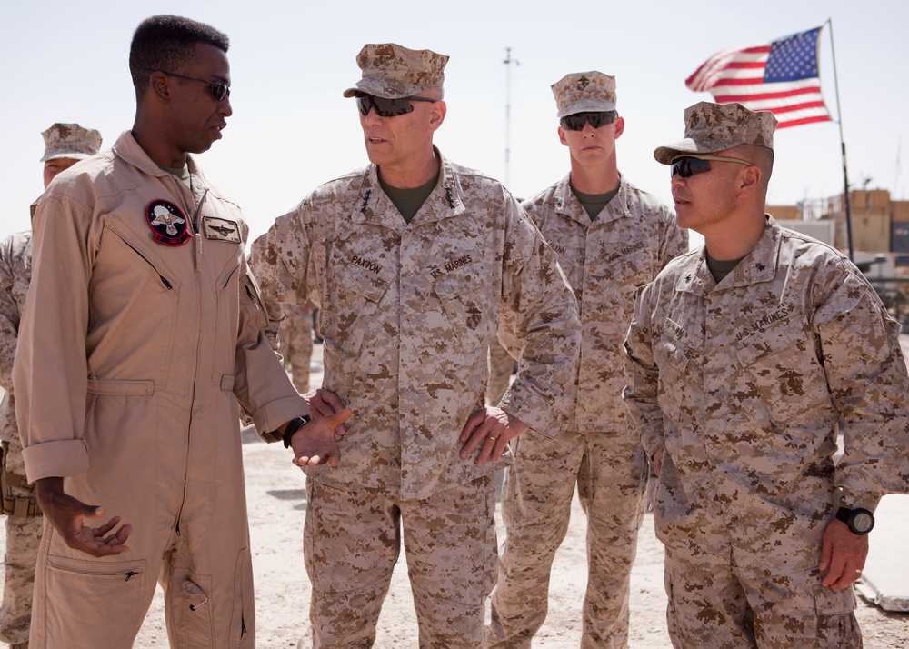 Marine Corps Assistant Commandant Visits Camp Leatherneck