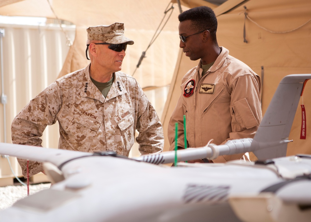 Marine Corps Assistant Commandant Visits Camp Leatherneck