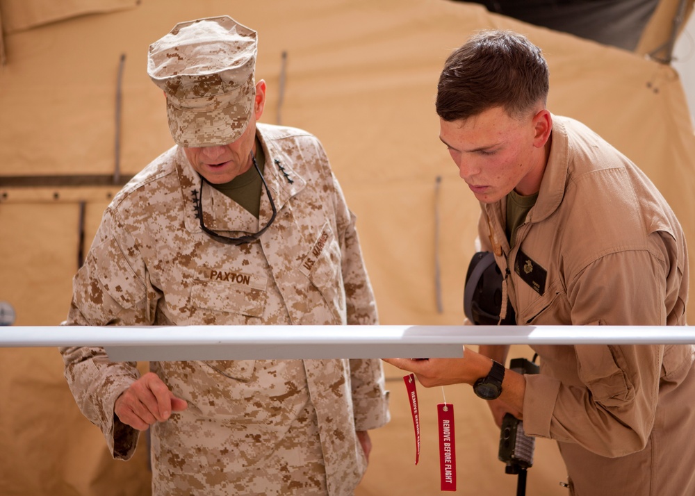 Marine Corps Assistant Commandant Visits Camp Leatherneck