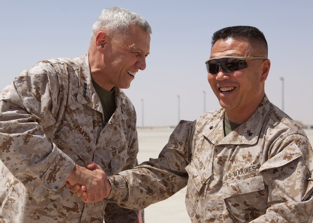 Marine Corps Assistant Commandant Visits Camp Leatherneck