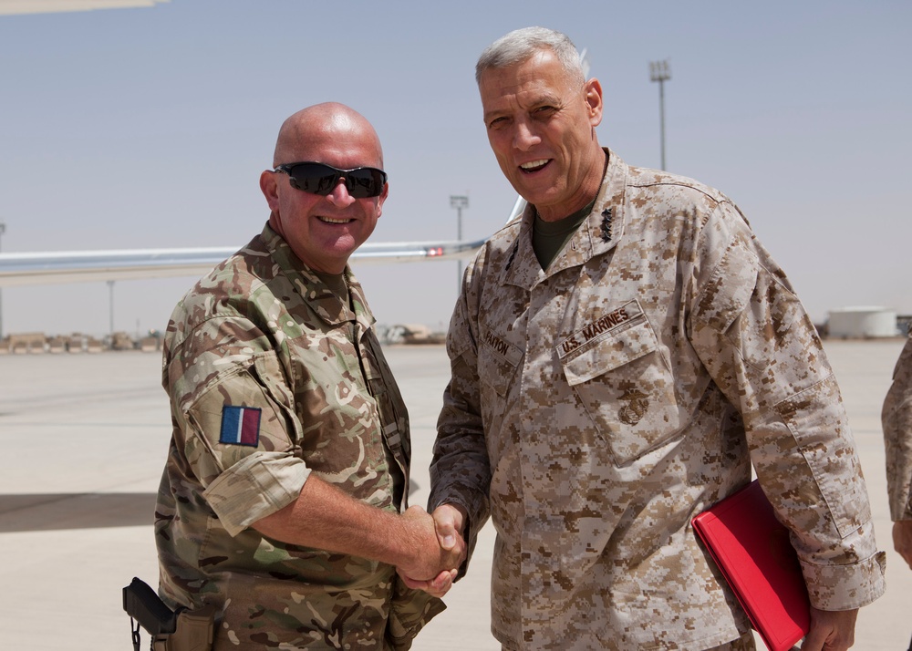 Marine Corps Assistant Commandant Visits Camp Leatherneck