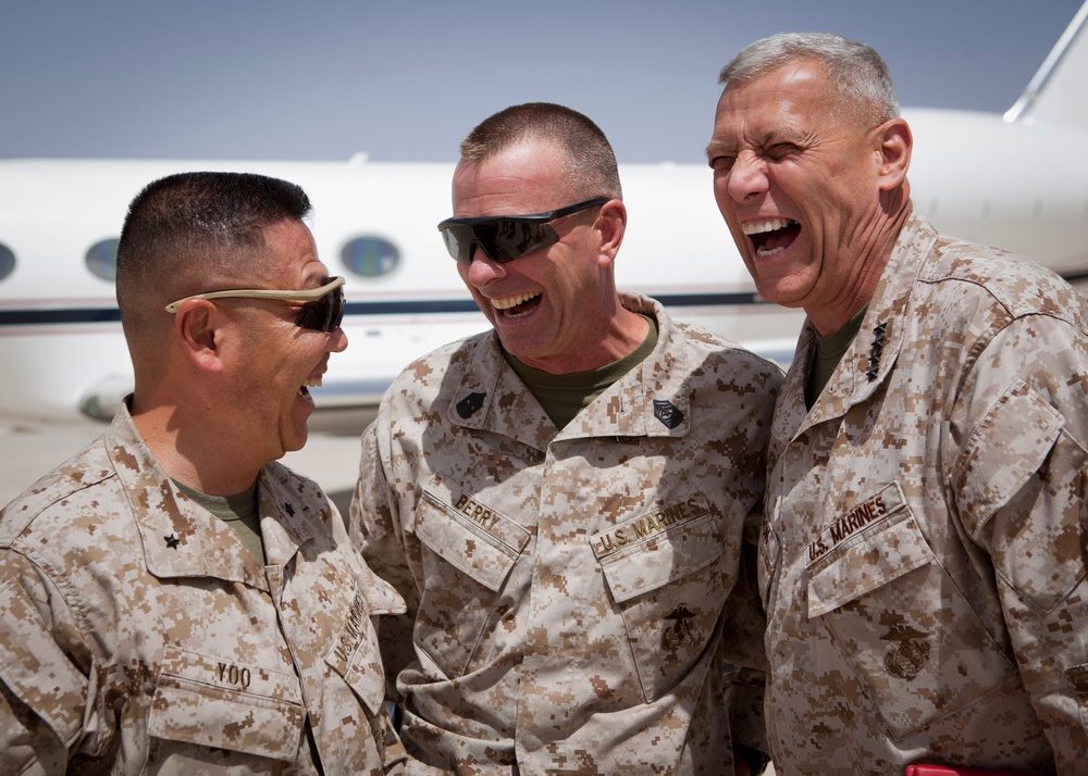 Marine Corps Assistant Commandant Visits Camp Leatherneck