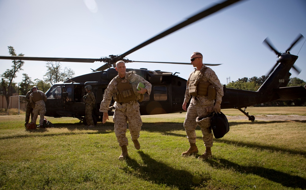 Marine Corps Assistant Commandant Visits ISAF