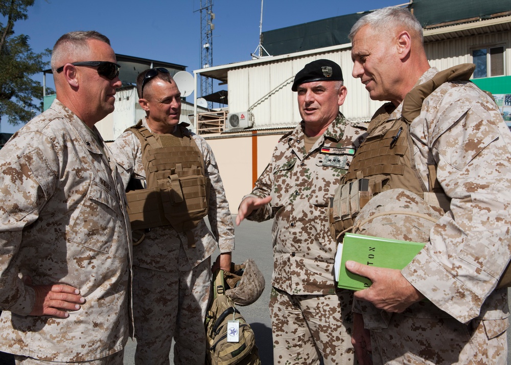 Marine Corps Assistant Commandant Visits ISAF