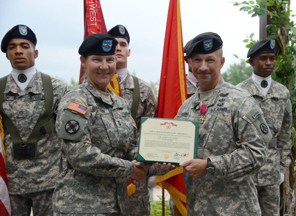 598th Transportation Brigade change of command