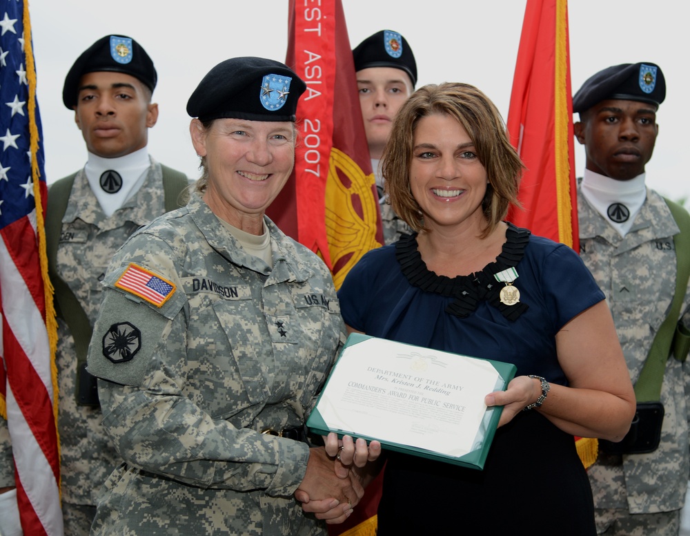 598th Transportation Brigade change of command