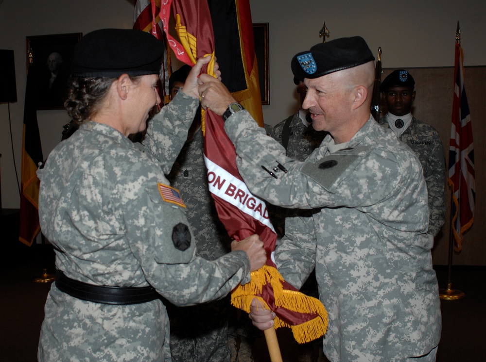 598th Transportation Brigade change of command