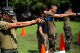 U.S. Marines train AFP and PNP on Taser Techniques