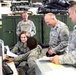 Command sergeant major for the Army National Guard speaks with Kentucky National Guard Soldiers