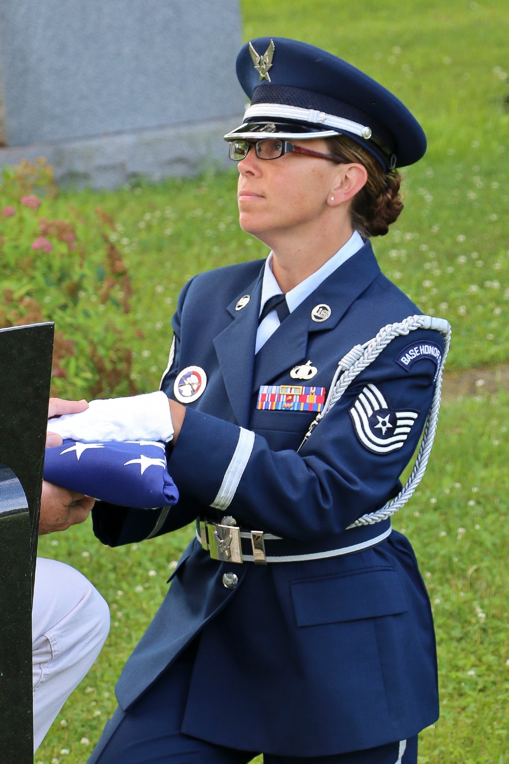 ANG's Outstanding Honor Guard Member of the Year: Tech. Sgt. Amy Ough