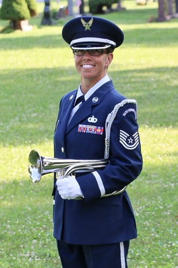 ANG's Outstanding Honor Guard Member of the Year: Tech. Sgt. Amy Ough