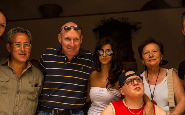 SP-MAGTF Africa 14 partners with Italian volunteers during local COMREL event