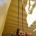 Skillful teamwork makes high ropes exercise a success