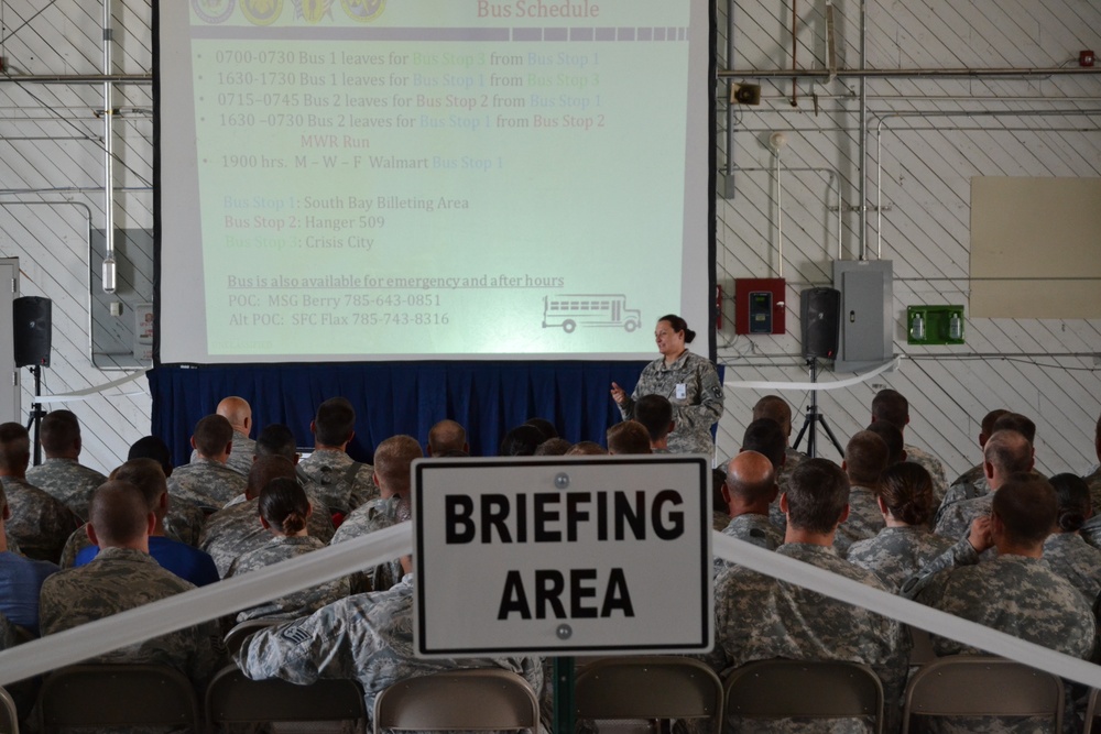 Kansas National Guard Soldiers and Airmen work together to make disaster exercise a success