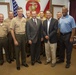 North Carolina Governor Pat McCrory visits Camp Lejeune