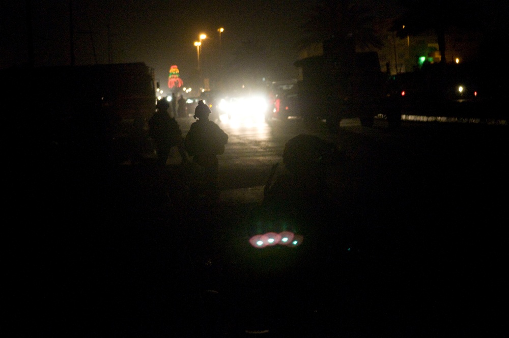 Patrol through Thawra area of Sadr City