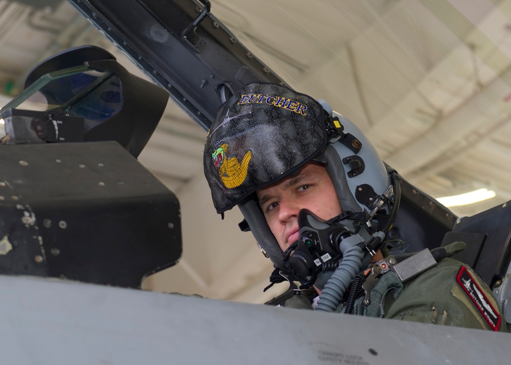 54th Fighter Group pilots train over White Sands Missile Range