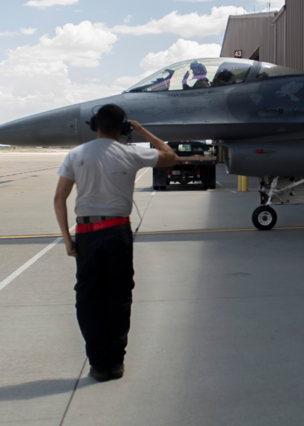 54th Fighter Group pilots train over White Sands Missile Range